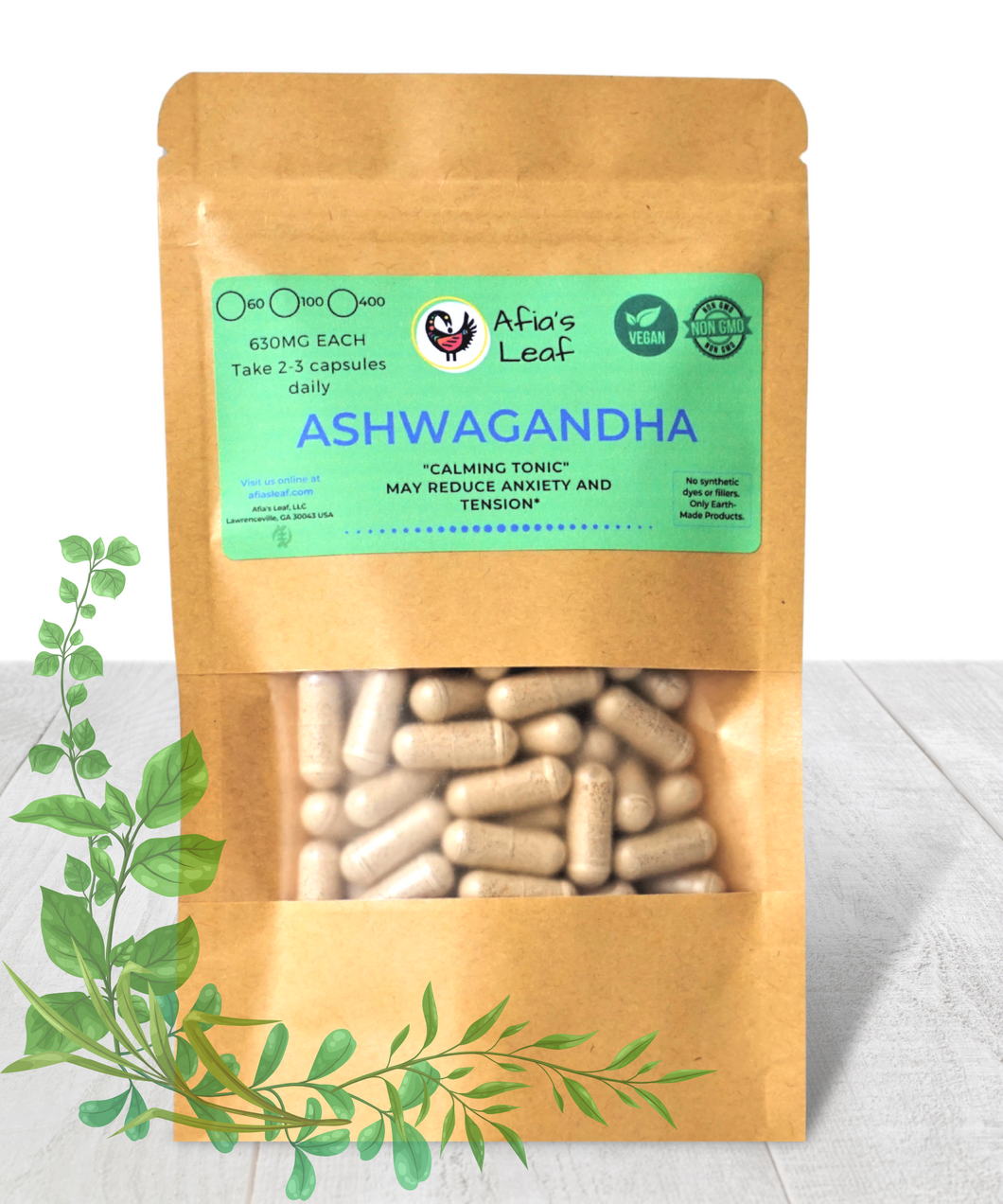 Ashwagandha for Anxiety & Stress Relief
