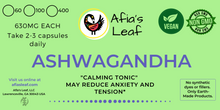 Load image into Gallery viewer, Ashwagandha for Anxiety &amp; Stress Relief
