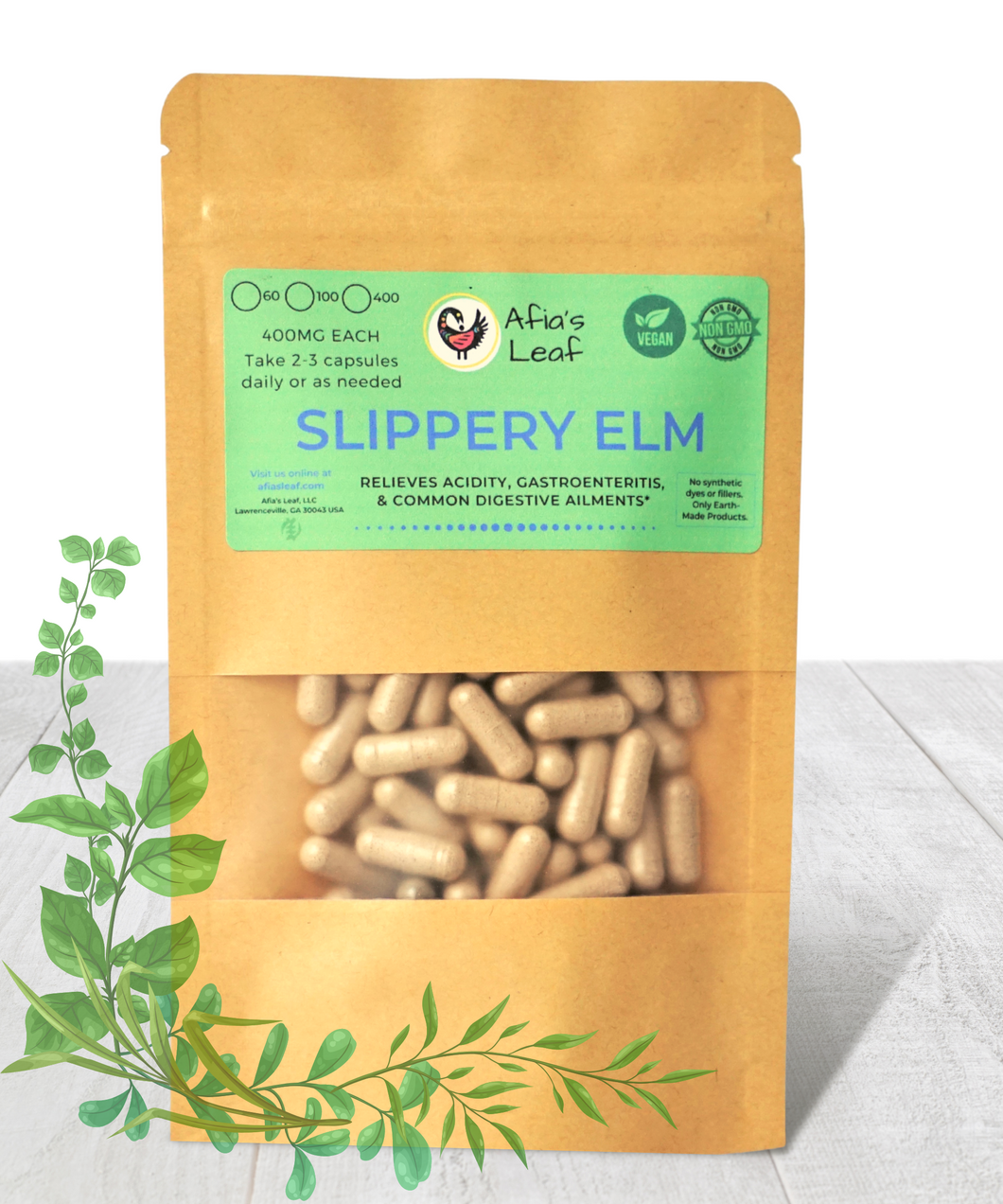 Slippery Elm for Ulcers/ Heartburn/ Stomach Discomfort